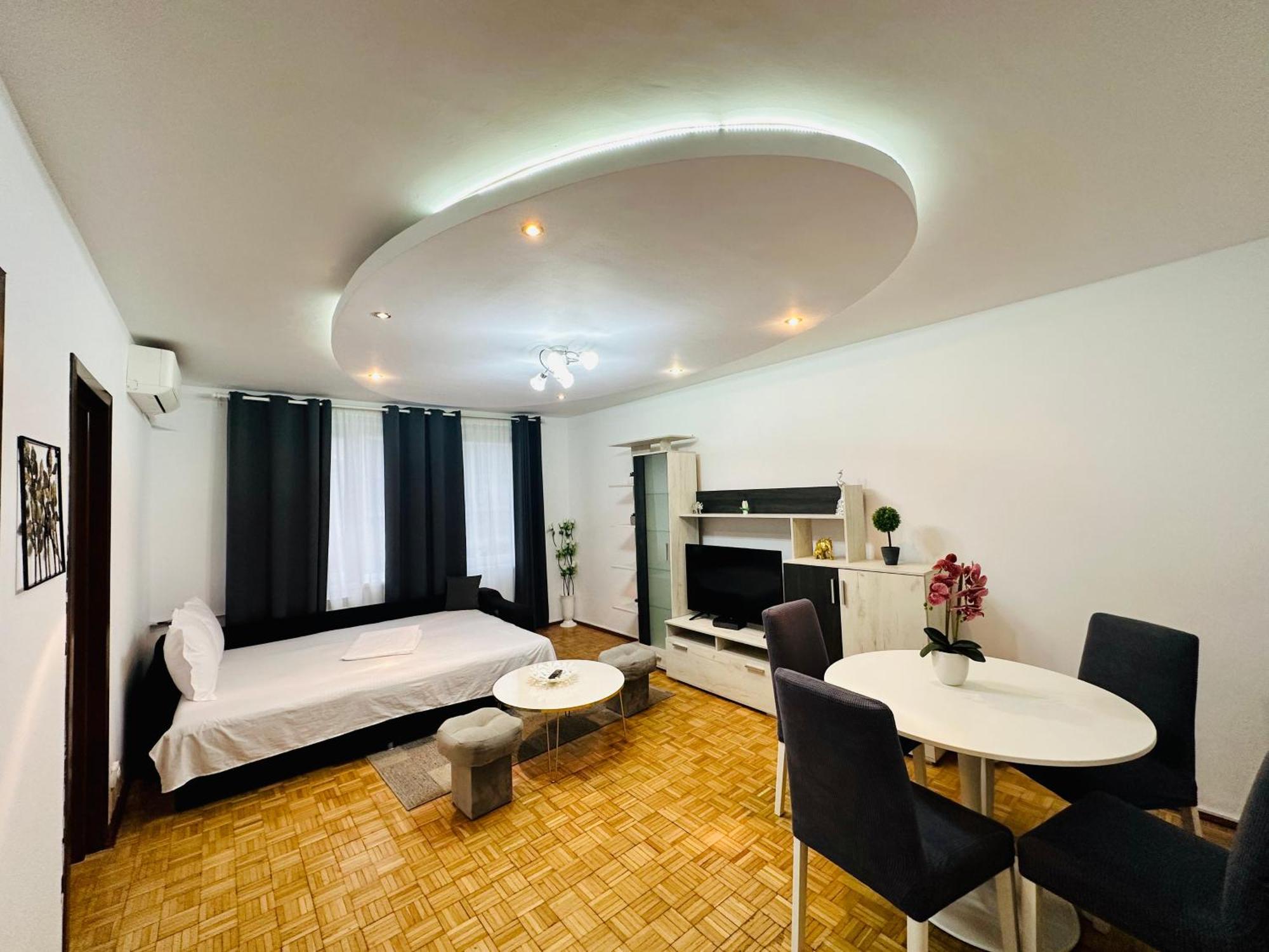 Chic Comfort 1Bdr With Landmark View - Concerthall Bucharest Exterior photo