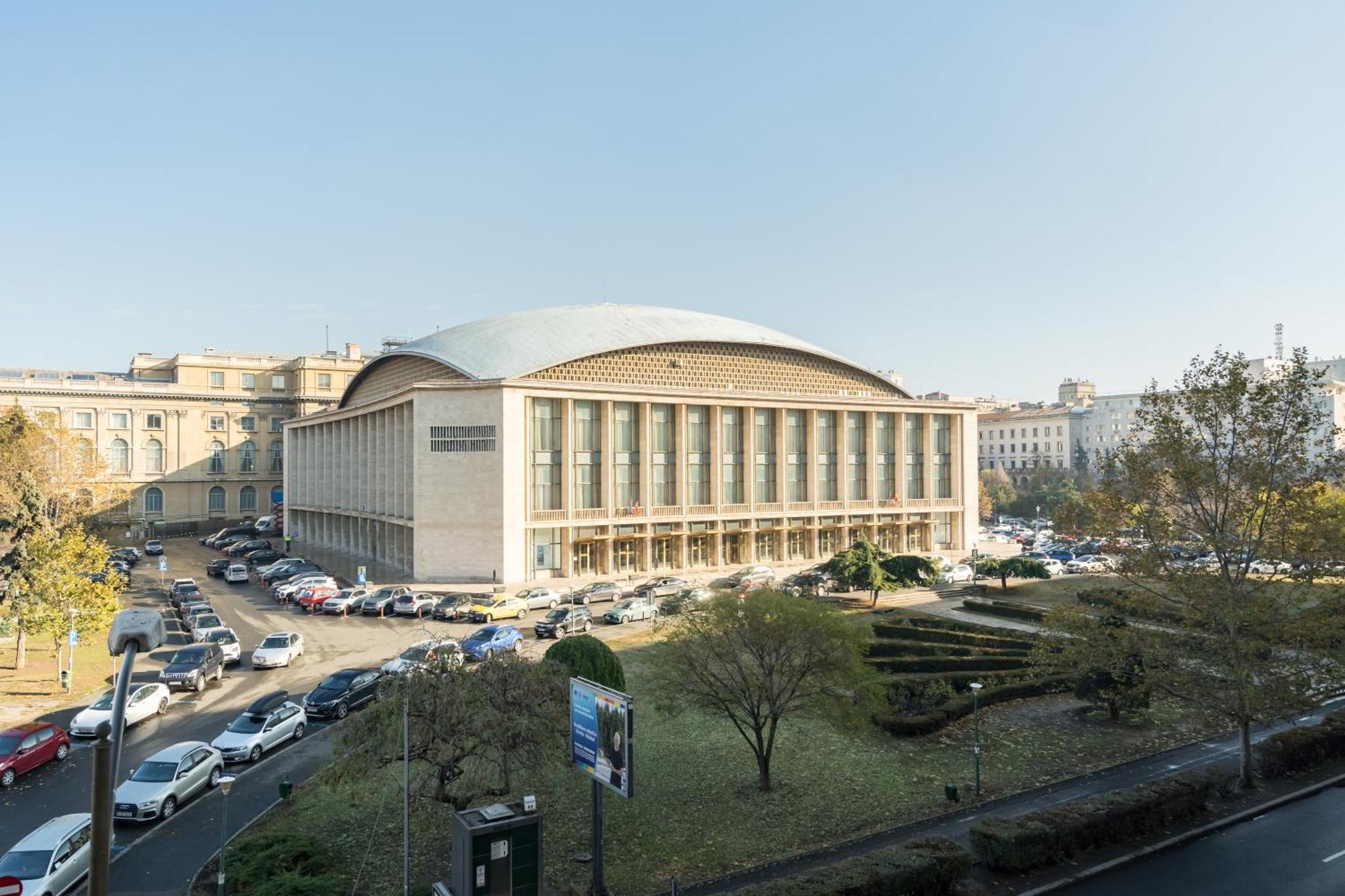 Chic Comfort 1Bdr With Landmark View - Concerthall Bucharest Exterior photo